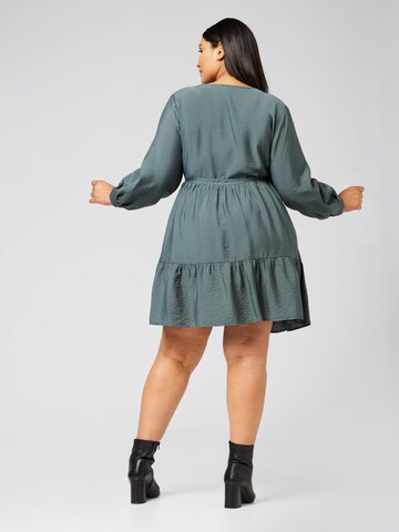 Guido Maria Kretschmer Curvy - Vestido 'Lanea' en verde: atrás