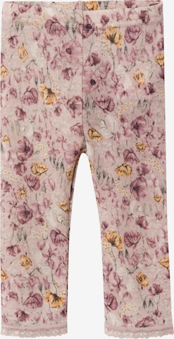 Skinny Leggings 'Wang' NAME IT en rose : devant