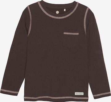 EN FANT - Camisola em castanho: frente