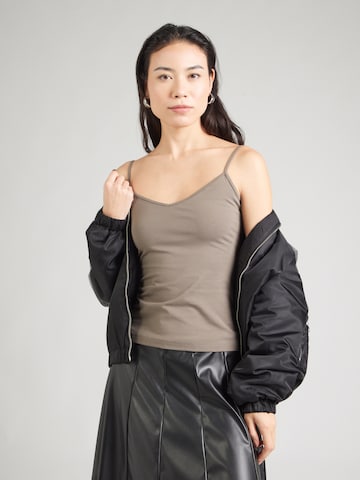 WEEKDAY Undershirt in Grey: front