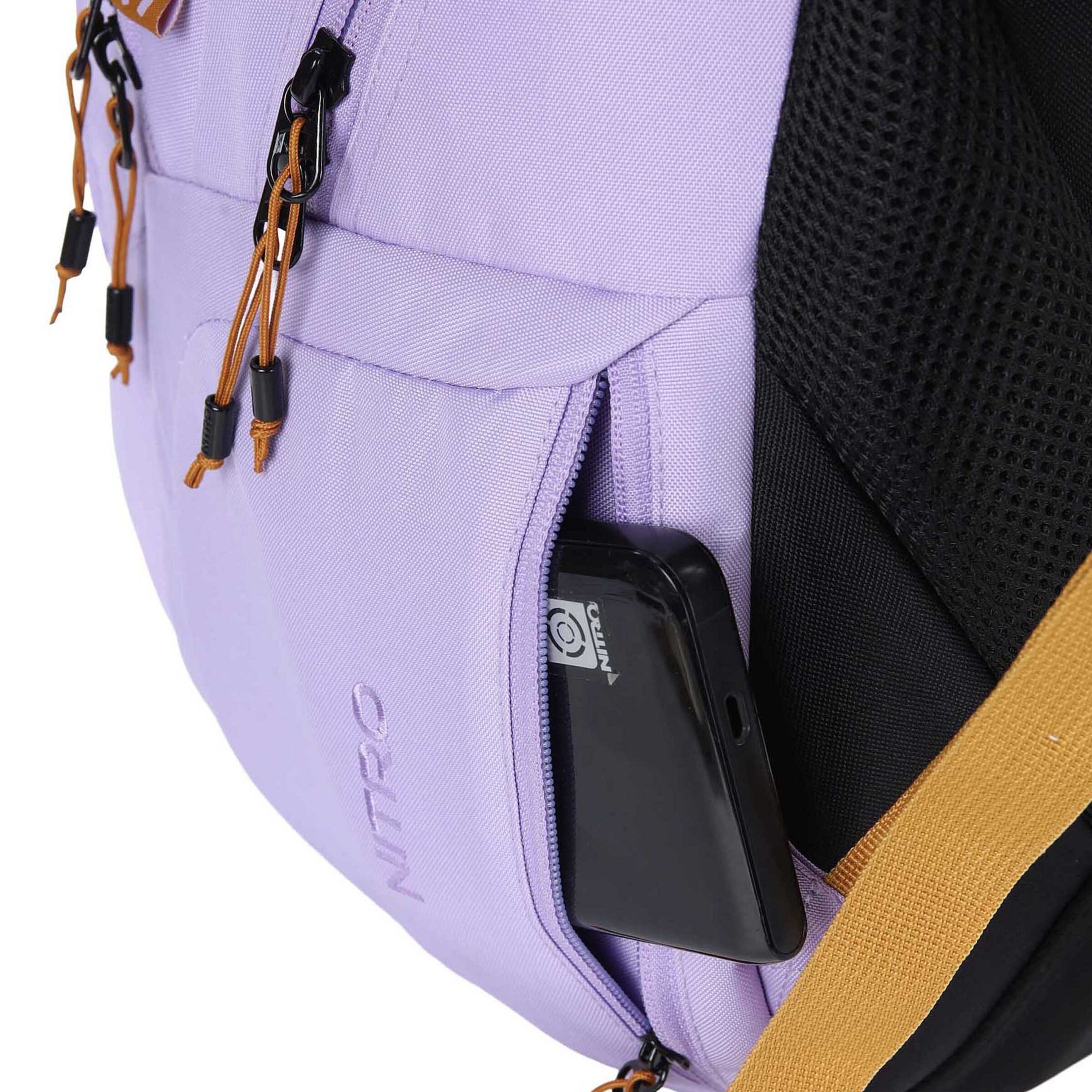 NitroBags Rucksack 'Stash 29' in Lila