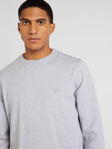 BOSS Black Sweater 'Pacas-L' in Grey