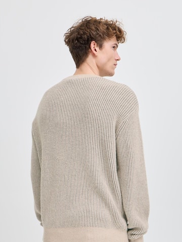 Casual Friday Strickpullover in Beige