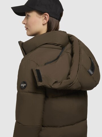 Cappotto invernale 'Haya Matt' di khujo in verde