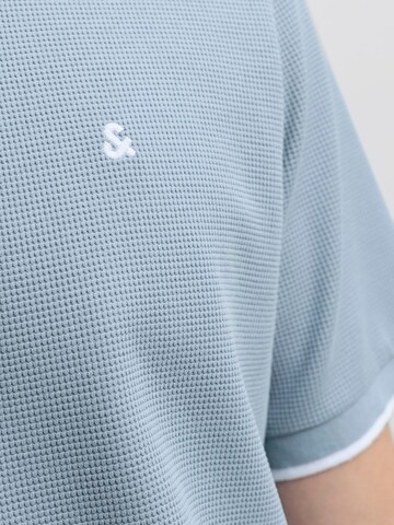 JACK & JONES Shirt 'JJEAustin' in Blue