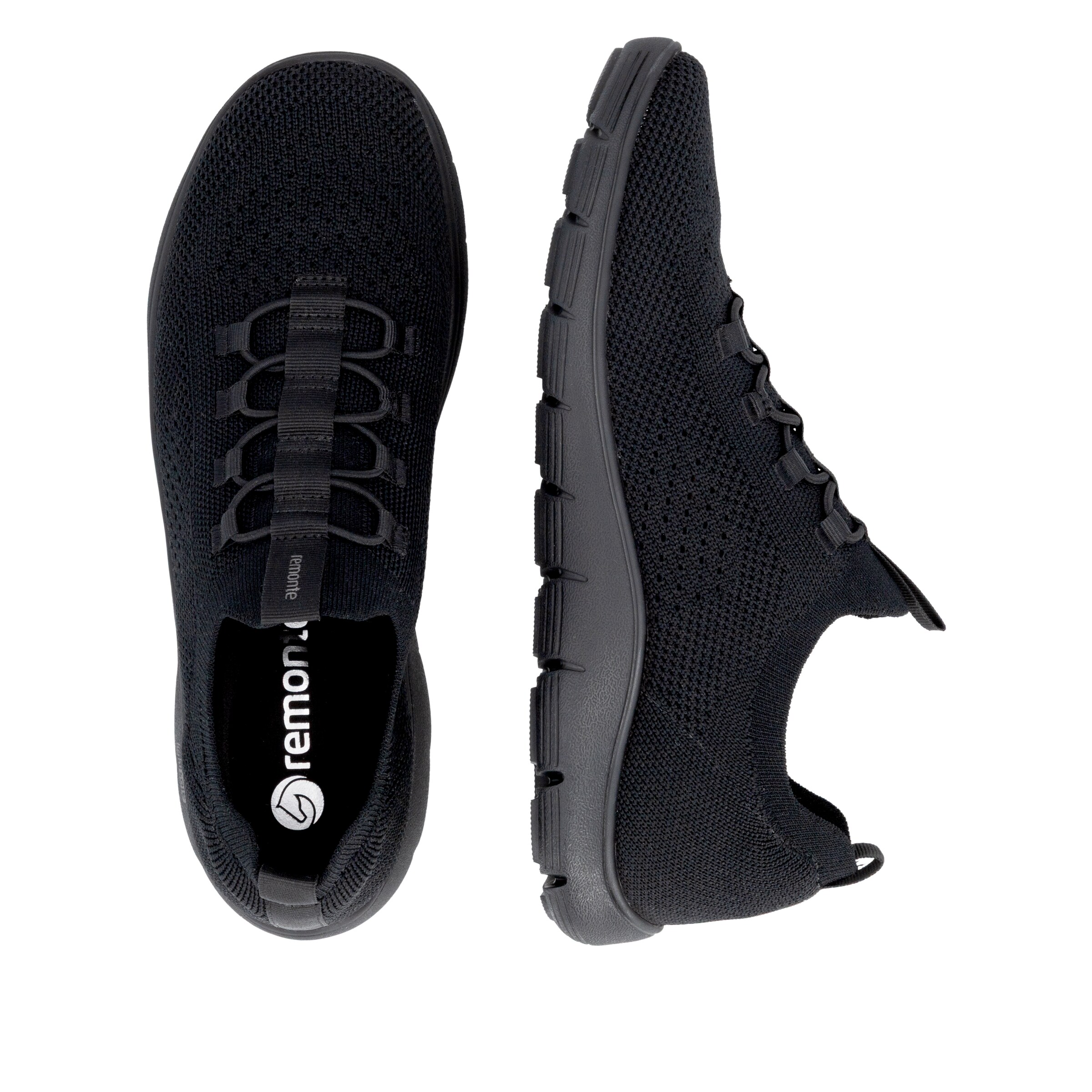 REMONTE Slip-Ons in Black