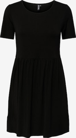 PIECES Summer Dress in Black: front