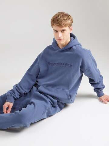 Abercrombie & Fitch Sweatshirt in Blue: front