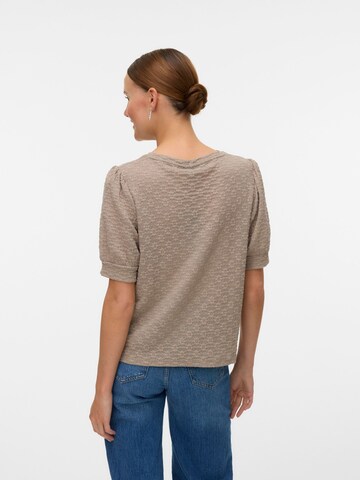 VERO MODA - Camiseta 'VMFlower' en gris