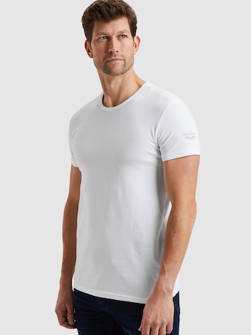 PME Legend Undertröja '2-pack basic T-shirts with crew neck' i vit