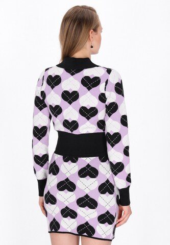 Cardigan myMo ROCKS en noir