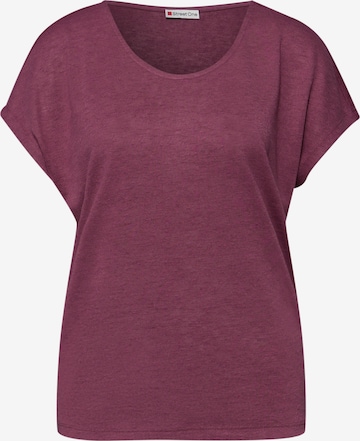 STREET ONE Shirt in Pink: front