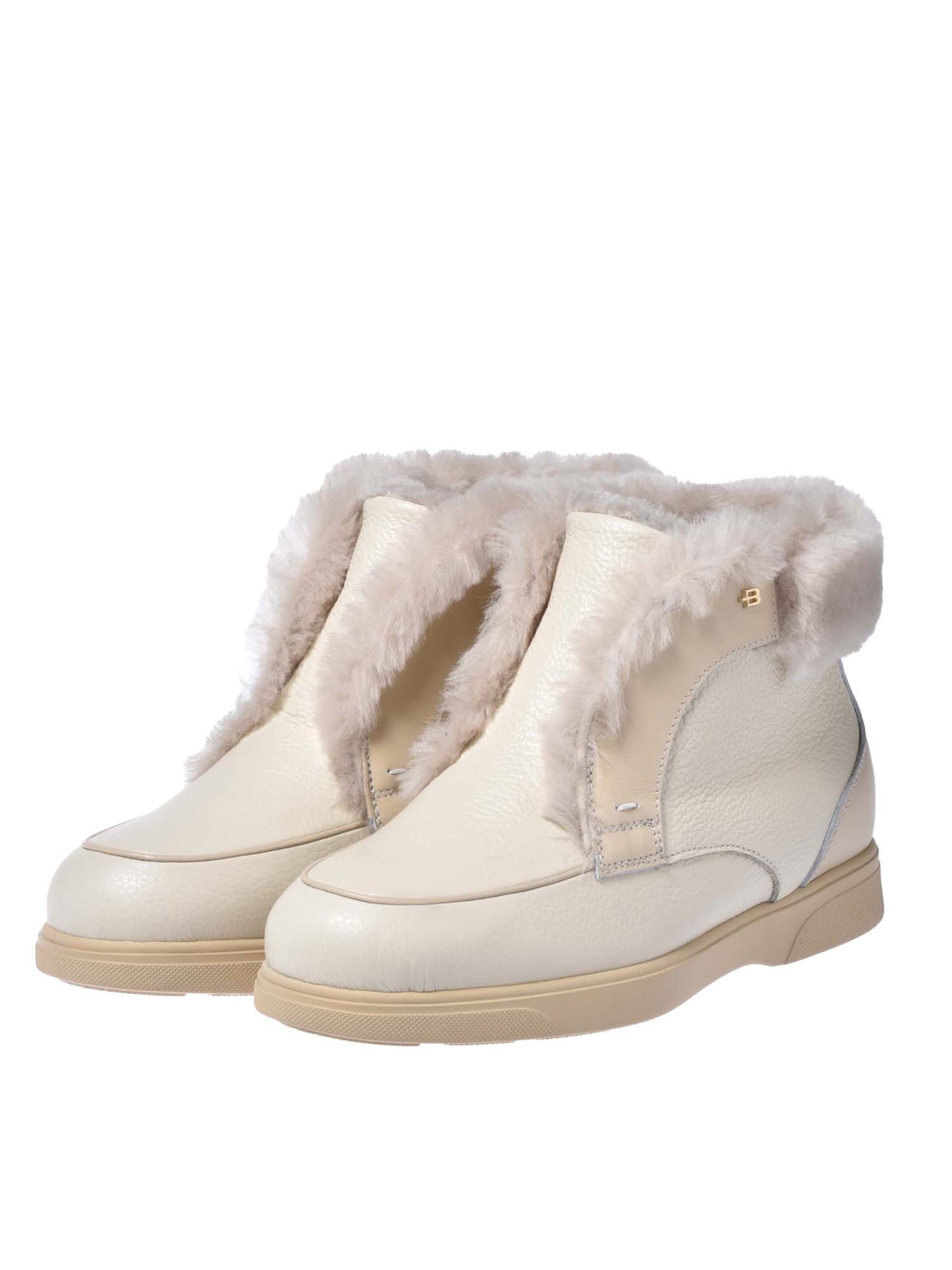 BALDININI Chelsea boots in Beige