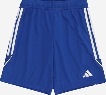 ADIDAS PERFORMANCE Workout Pants 'Tiro 23 League' in Blue: front