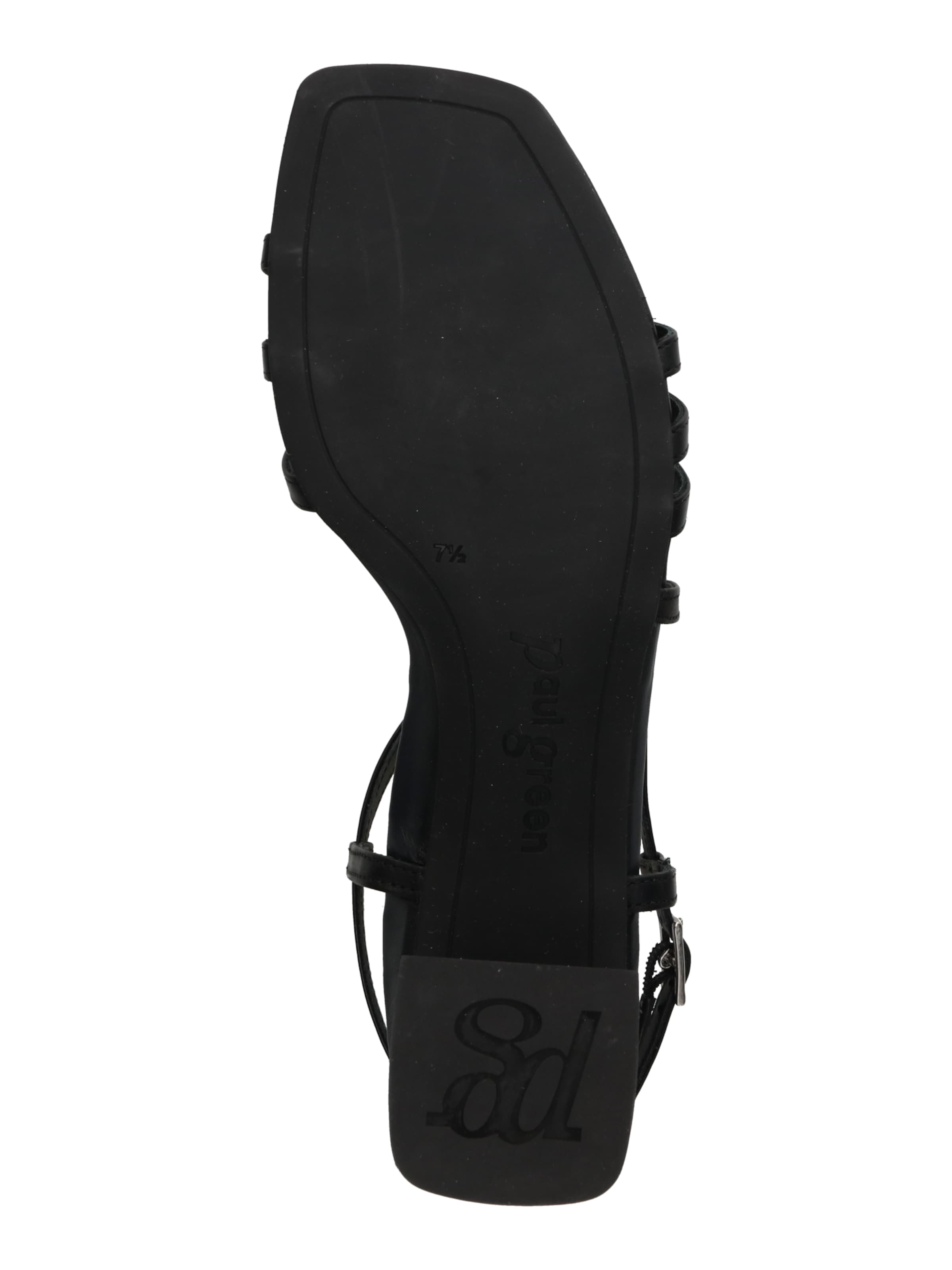 Paul Green Sandale in Schwarz