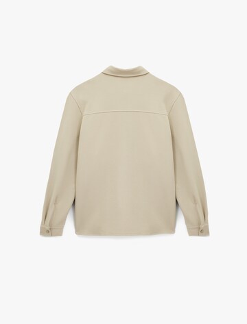 Koton Comfort Fit Hemd in Beige