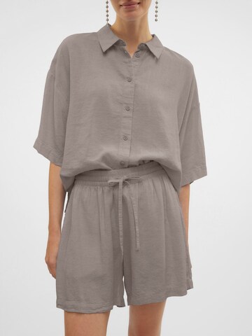 VERO MODA Loosefit Broek 'VMLinn' in Grijs