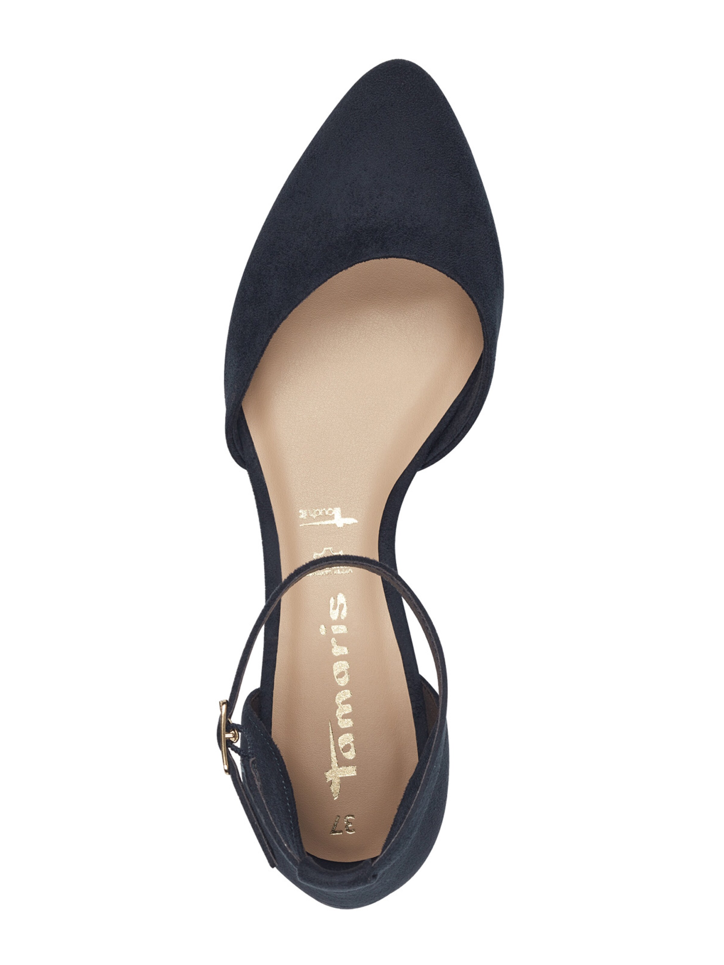 Ballerines à lanières Tamaris en marron