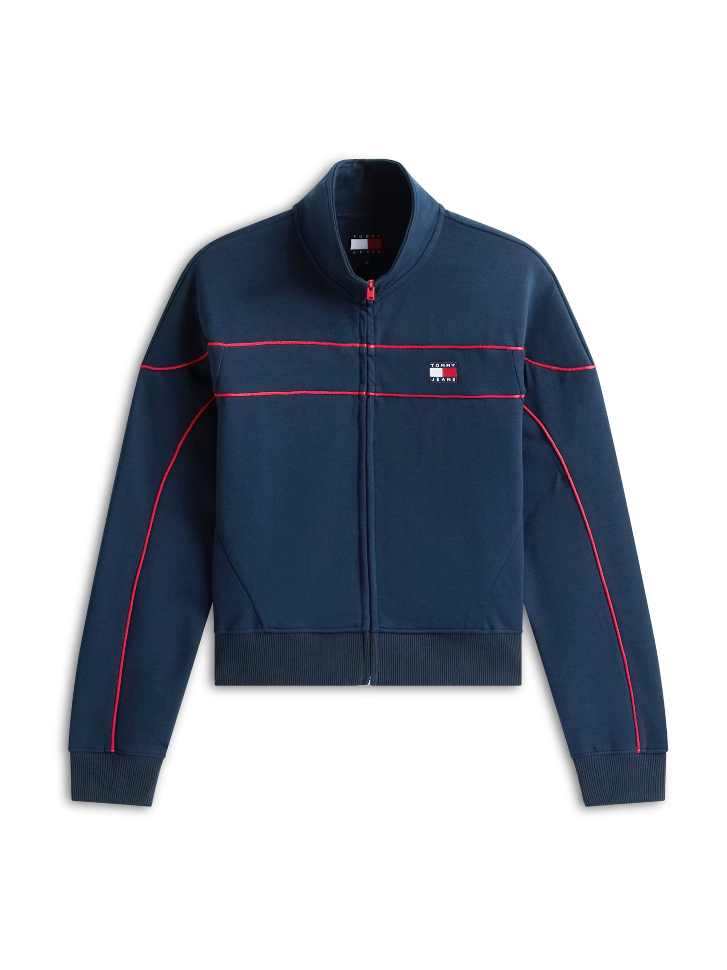 Tommy Jeans Ζακέτα φούτερ σε μπλε: μπροστά