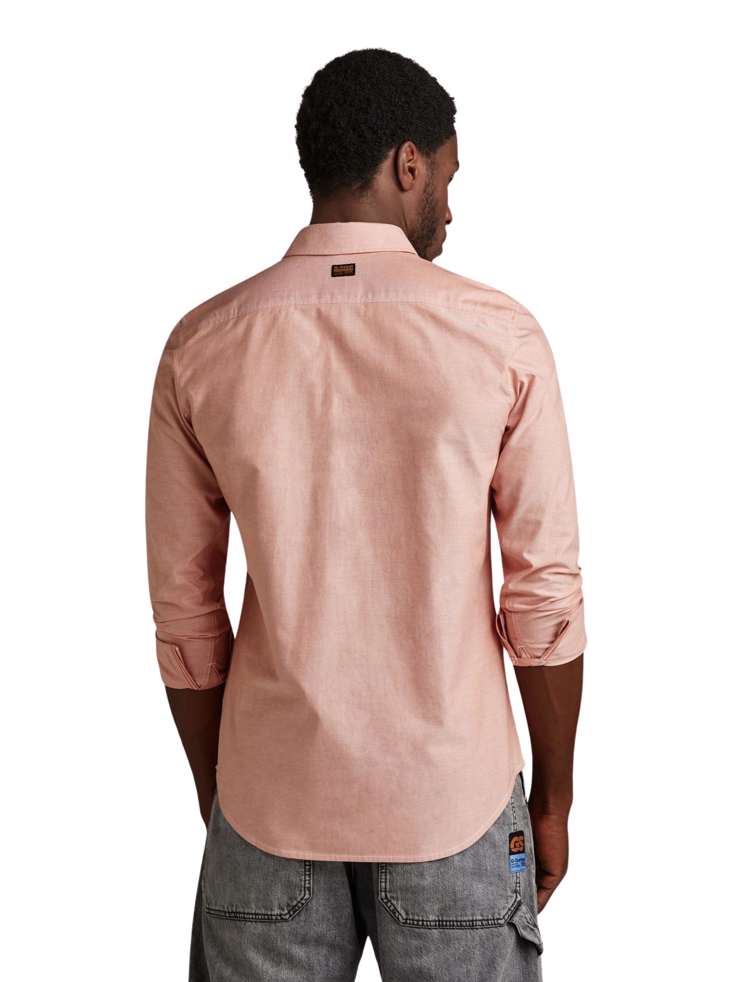 Coupe slim Chemise 'Marine' G-STAR en orange