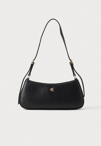 Calvin Klein Õlakott, värv must: eest vaates