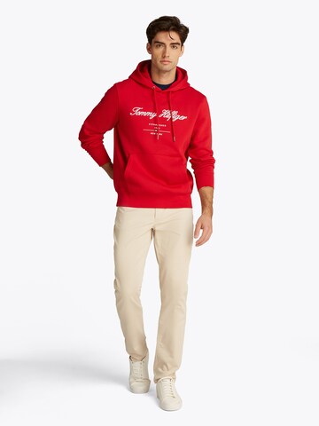 TOMMY HILFIGER Sweatshirt in Red