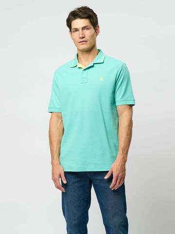 U.S. POLO ASSN. Regular fit Shirt 'Noah' in Blauw: voorkant
