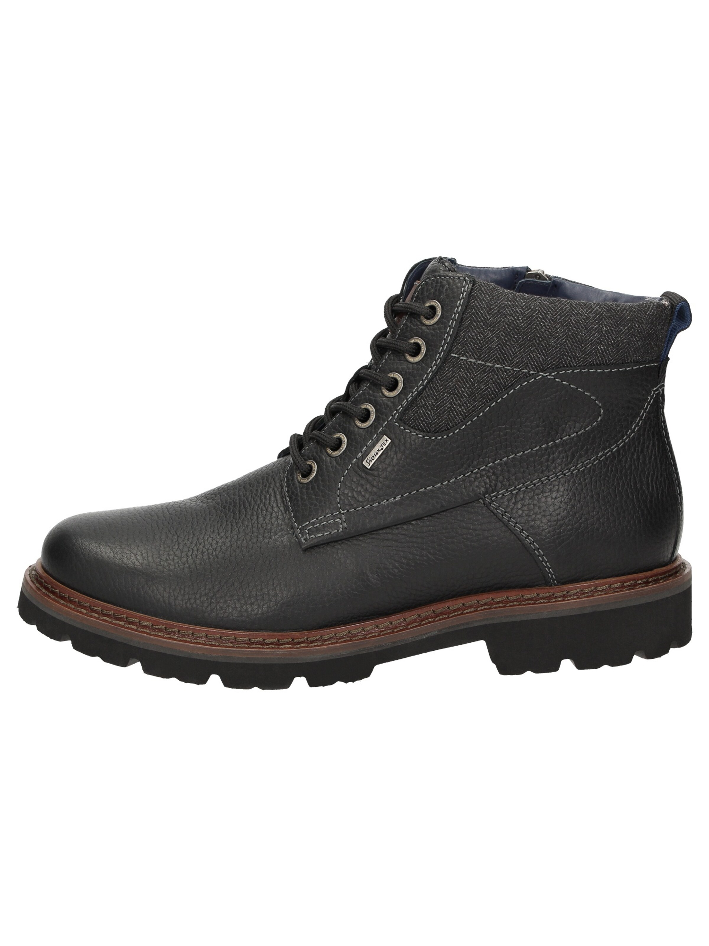 SIOUX Schnürboots 'Adalr.-710' in Schwarz