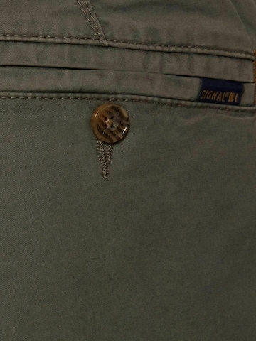 regular Pantaloni chino 'Cliff' di Signal in verde