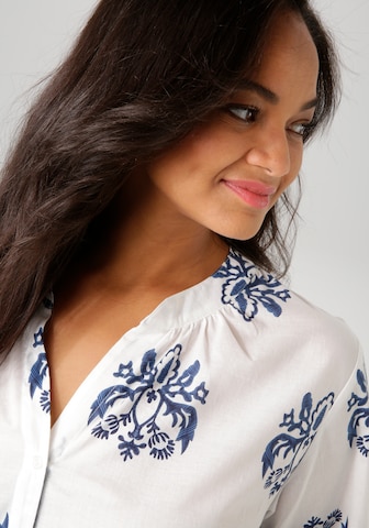 Aniston Bluse in Weiß