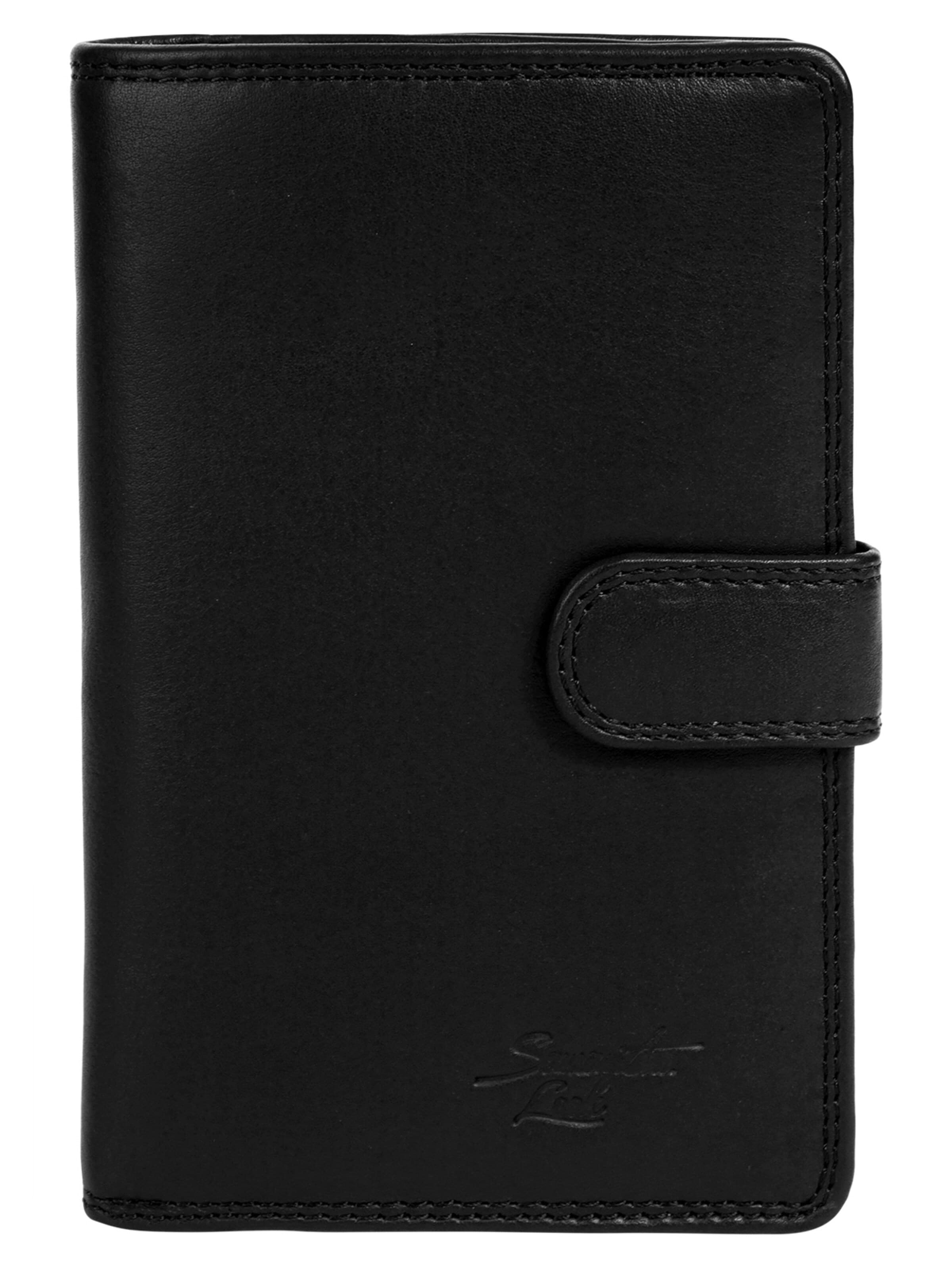 Samantha Look Wallet in Black: front