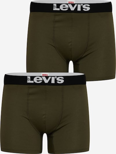 LEVI'S ® Bokserishortsit värissä khaki / musta / valkoinen, Tuotenäkymä