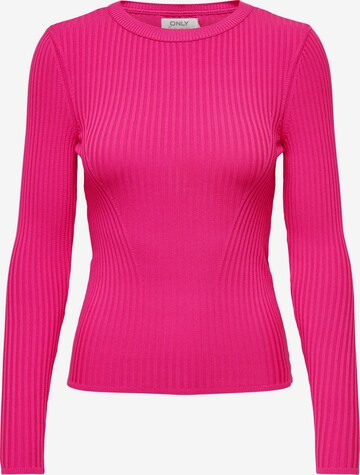 Pull-over 'SOFI' ONLY en rose : devant