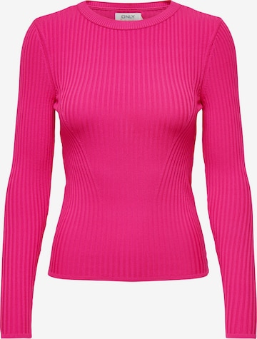 Pull-over 'SOFI' ONLY en rose : devant