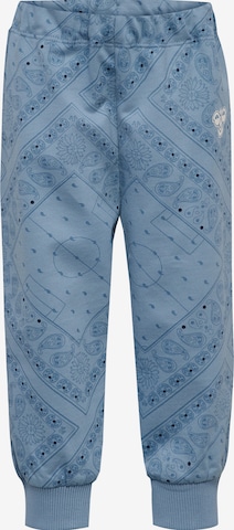 Hummel Tapered Hose in Blau: Vorderseite