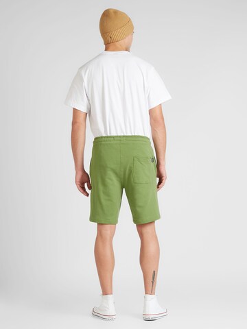 BLEND Regular Trousers in Green