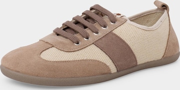 Baskets Pisamonas en marron : devant