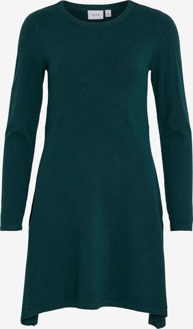 VILA Gebreide jurk in Groen: voorkant