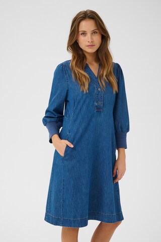 Robe 'Arpa' CULTURE en bleu : devant