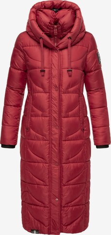 Manteau d’hiver 'Waffelchen' NAVAHOO en rouge : devant