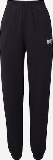 Reebok Pantalon de sport 'RIE' en noir / blanc, Vue avec produit