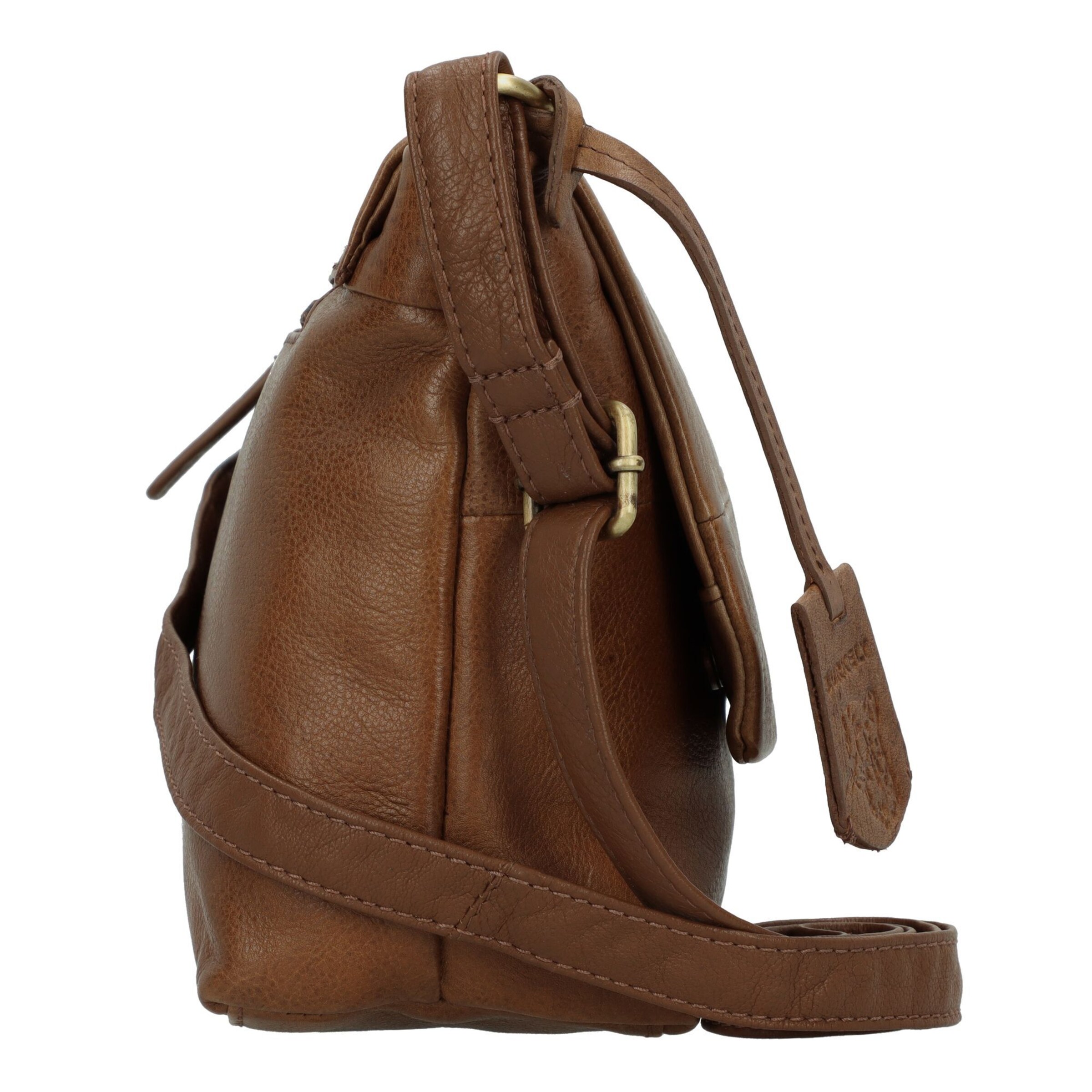 Sac à bandoulière 'Natural Norah' Burkely en marron