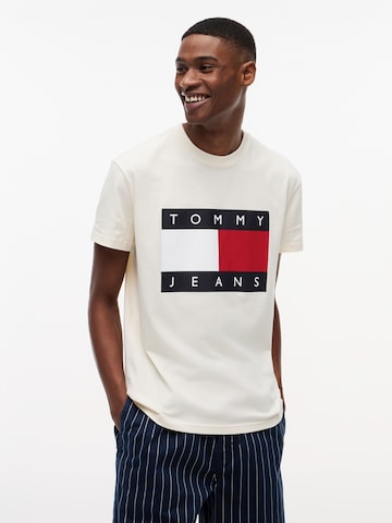 Tommy Jeans Särk, värv beež: eest vaates