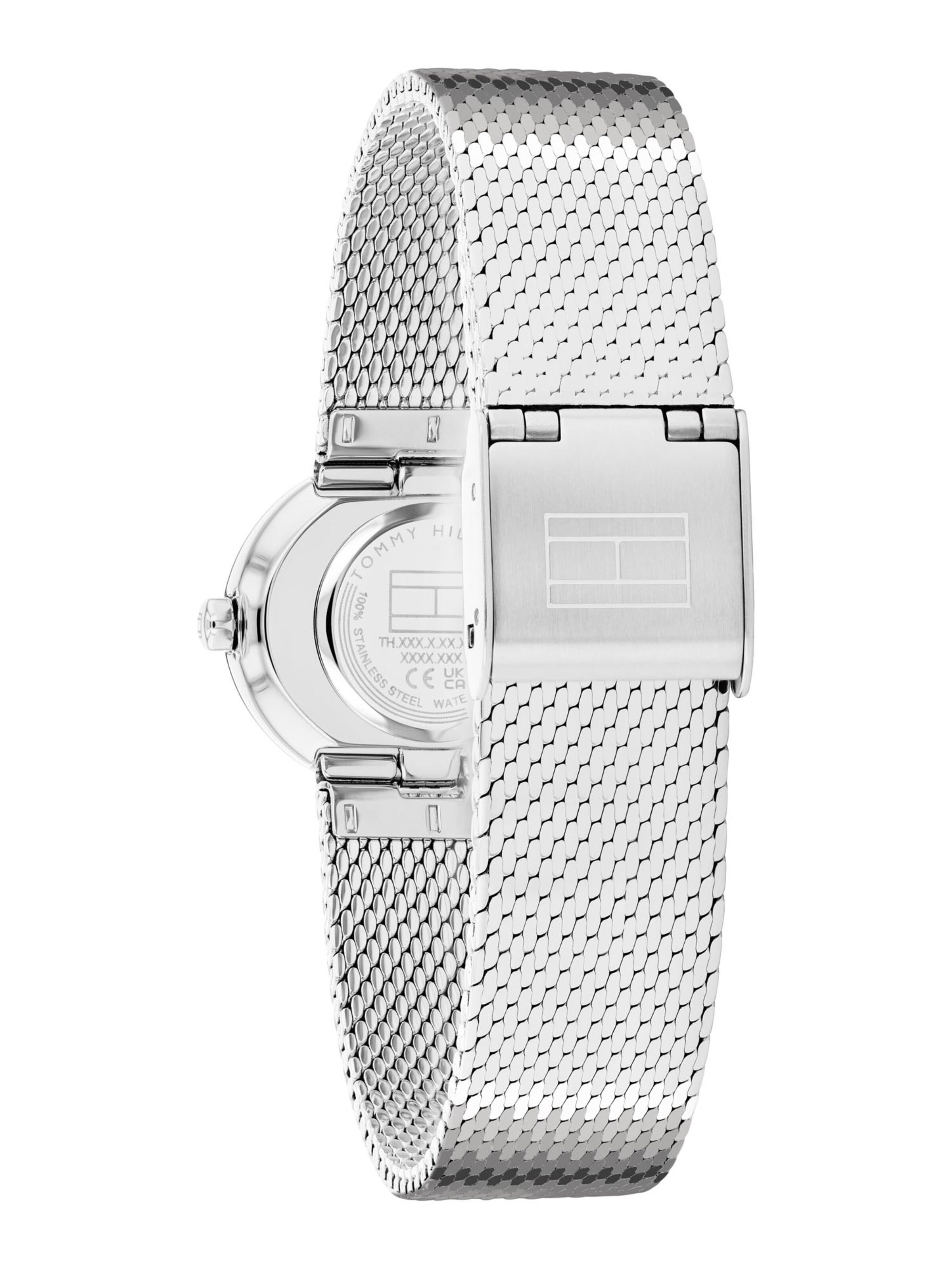 TOMMY HILFIGER Аналоговые часы 'MOIRA' в Серебристый