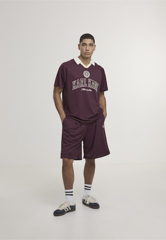Karl Kani Loosefit Shorts in Rot