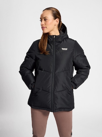 Hummel Athletic Jacket in Black: front