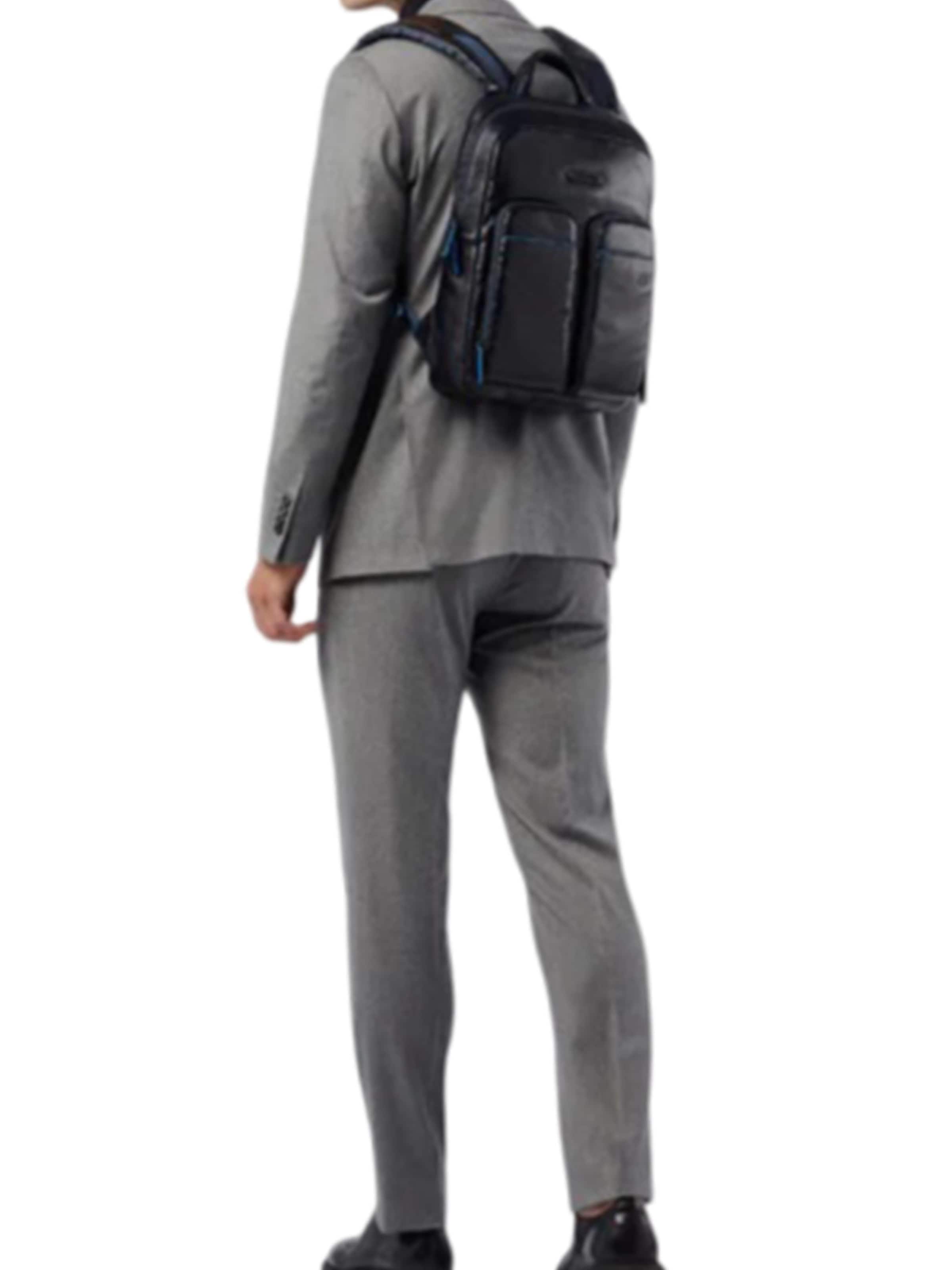 Piquadro Rucksack‌‌‌‌‌ in Schwarz