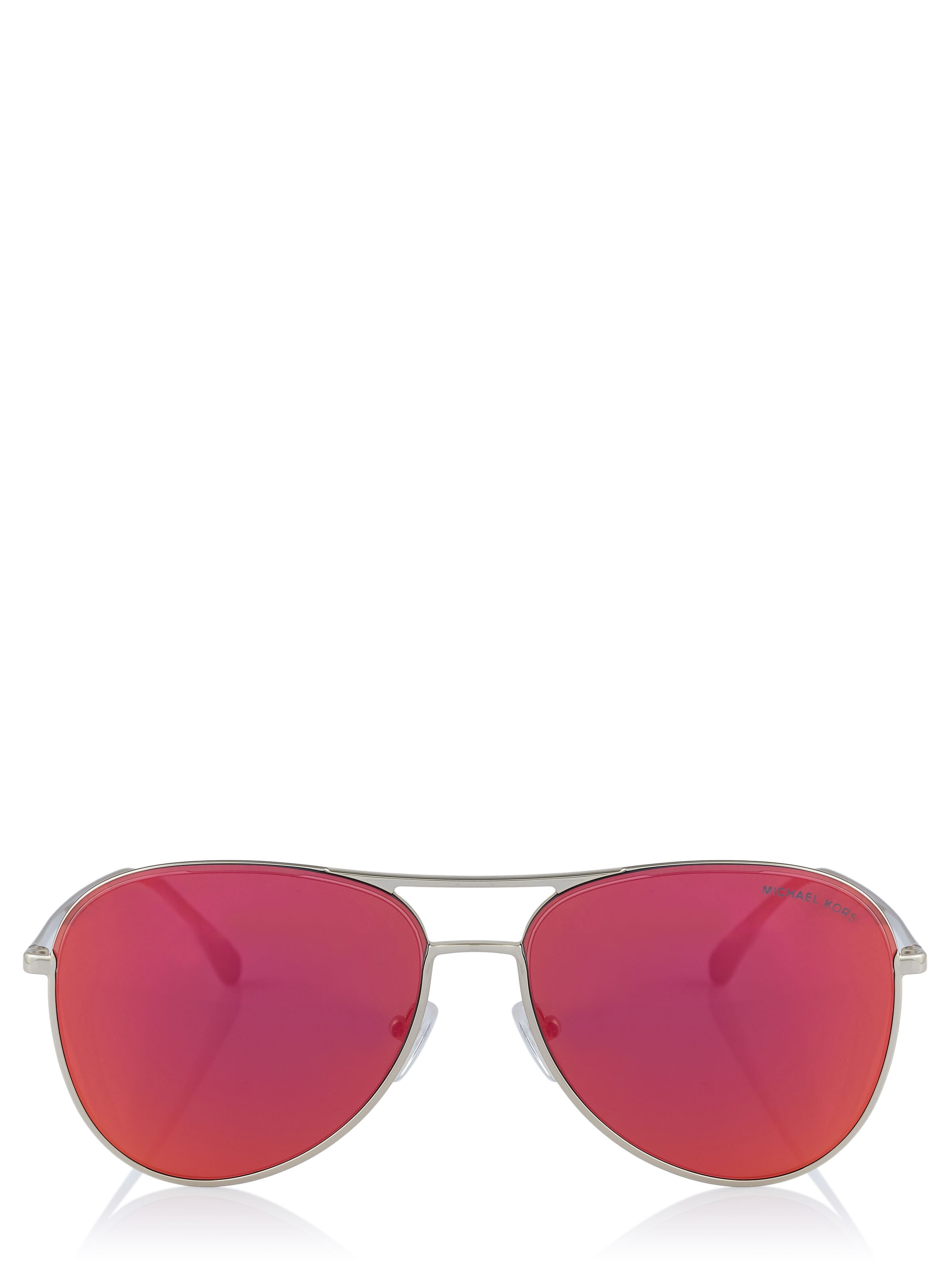 Michael Kors Solglasögon 'Michael Kors Sonnenbrille' i silver: framsida