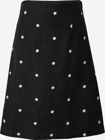 Traffic People Skirt in Black: front