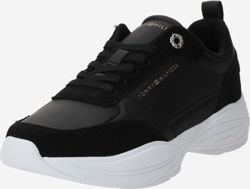 TOMMY HILFIGER Sneakers laag 'Essential' in Zwart: voorkant